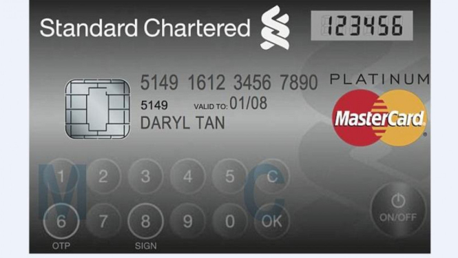 MasterCard perkenalkan Display Card