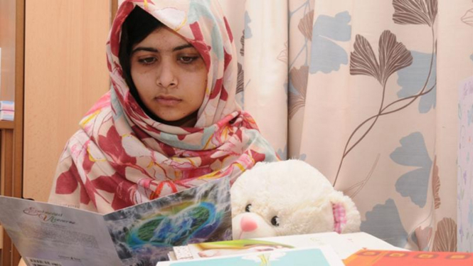 Malala Yousafzai membaik setelah ditembak di  kepala