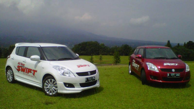 Test drive All New Swift