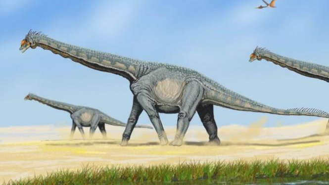 Ilustrasi dinosaurus 