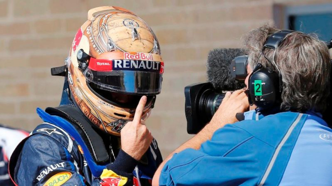 Pembalap Red Bull, Sebastian Vettel