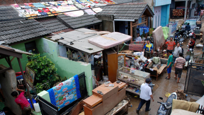 Gubernur Tinjau Bencana Banjir dan Tanah Longsor Soreang