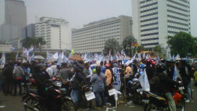 Demo buruh Jakarta