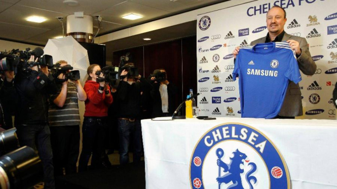 Pelatih interim Chelsea, Rafael Benitez