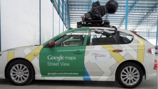 Mobil Google Maps Street View