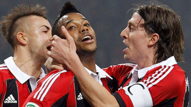 Stephan El Shaarawy, Robinho, dan Riccardo Montolivo