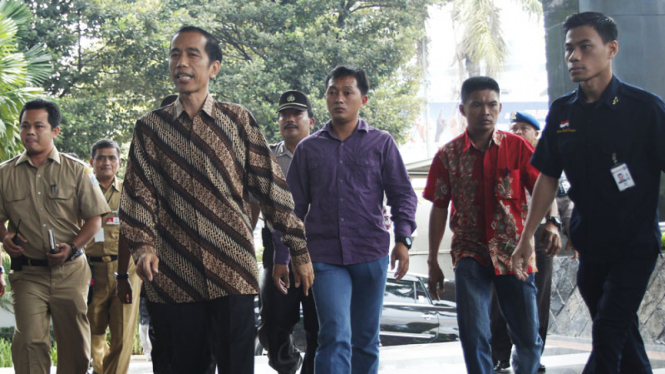 Jokowi Datangi KPK