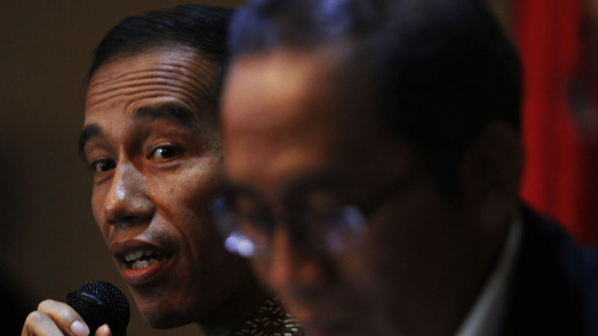 Jokowi Usai Bertemu Pimpinan KPK