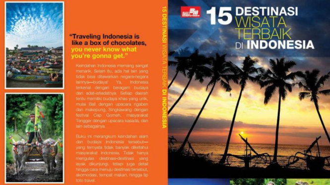 Buku 15 Destinasi Wisata Terbaik Di Indonesia