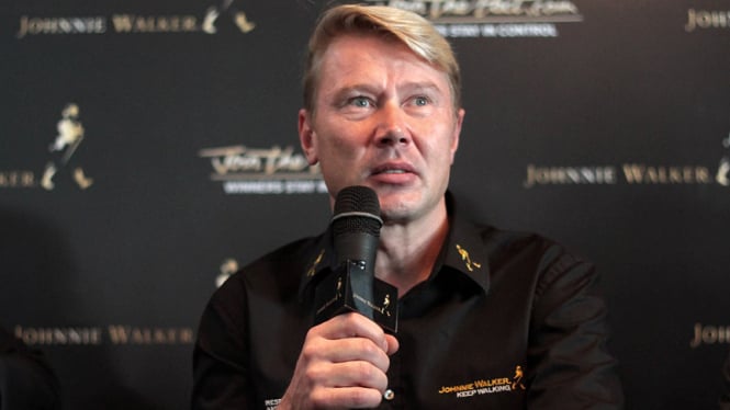 Mika Hakkinen Sambangi Jakarta