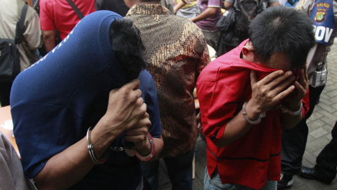 Pemusnahan Narkoba dan Ganja di Polres Jakarta Pusat