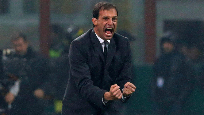 Pelatih AC Milan Massimiliano Allegri