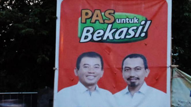 poster Pilkada Bekasi