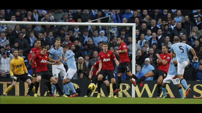 Manchester City VS Manchester United, 2012