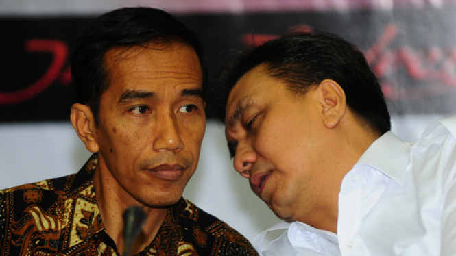 Effendi Simbolon bersama Presiden Jokowi.