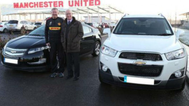 Alex Ferguson dikirimi Chevrolet Volt