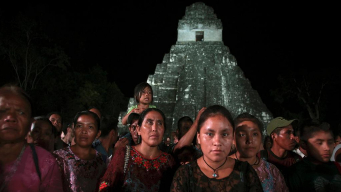 Penduduk keturunan Suku Maya di Guatemala