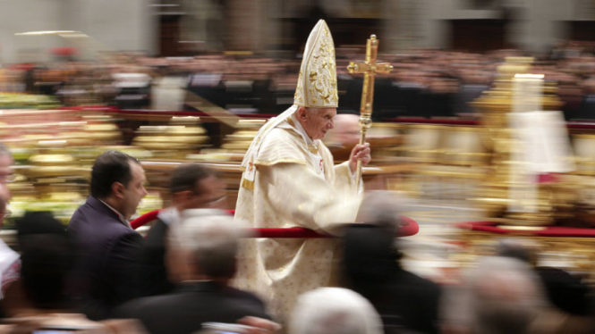 Perayaan Misa Natal di Vatikan