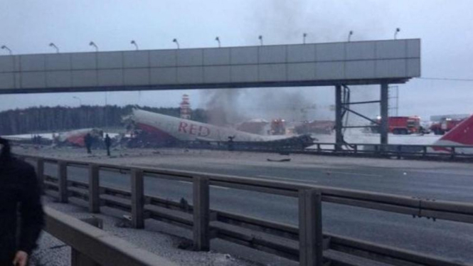 Kecelakaan Pesawat di Rusia