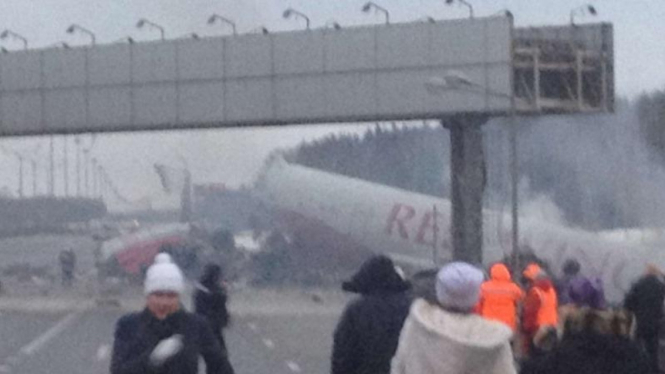 Kecelakaan Pesawat di Rusia