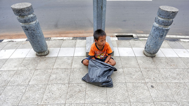 Anak Jalanan di Jakarta