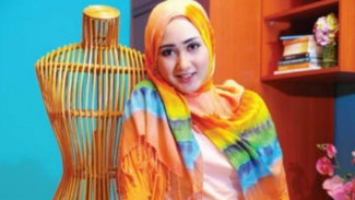 Ragam Gaya Jilbab di Peluncuran Buku Dian Pelangi