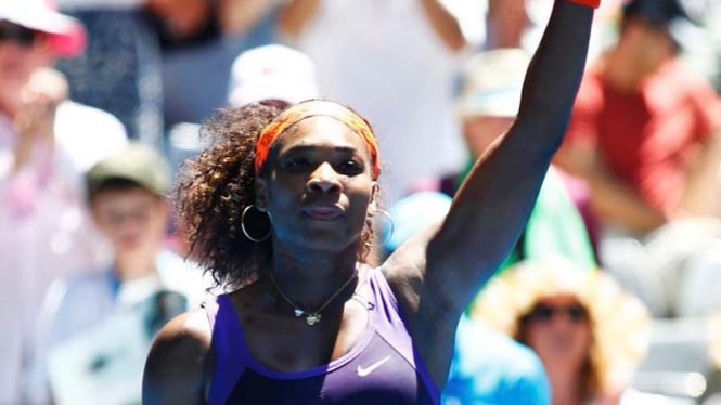 Serena Williams melaju ke babak II Australian Open 2013