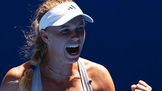 Caroline Wozniacki melaju ke babak II Australian Open 2013