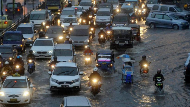 Banjir kepung Jakarta