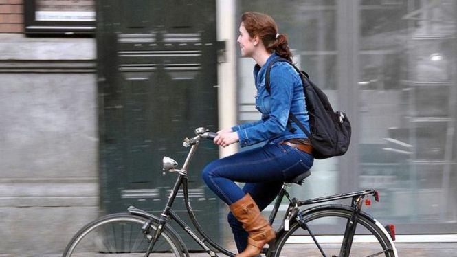 Tradisi bersepeda di Belanda