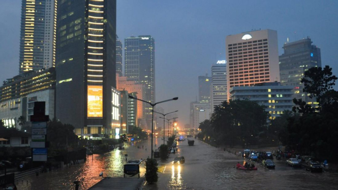 Banjir Kepung Jakarta