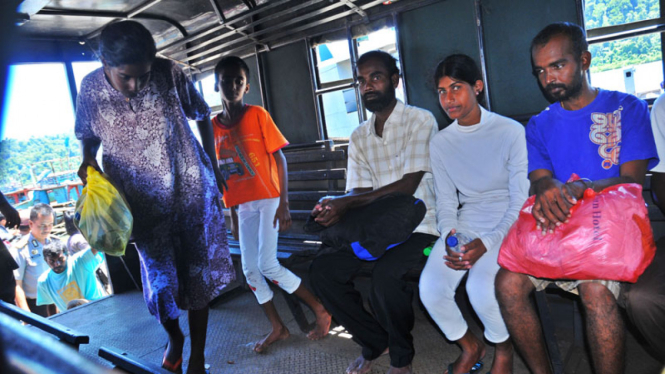 Imigran Srilanka Terdampar