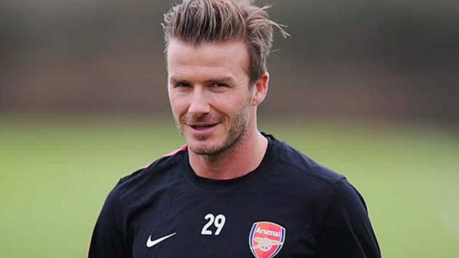 David Beckham di Arsenal 