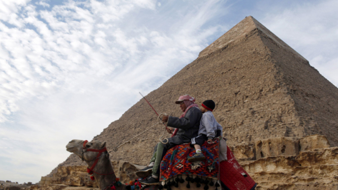 Piramida Giza di Kairo, Mesir.