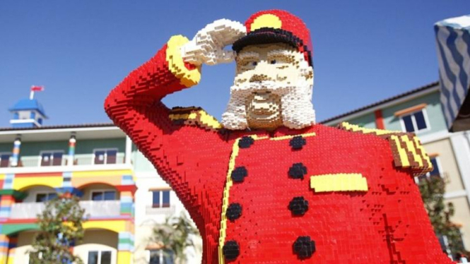 Hotel bergaya Lego di California