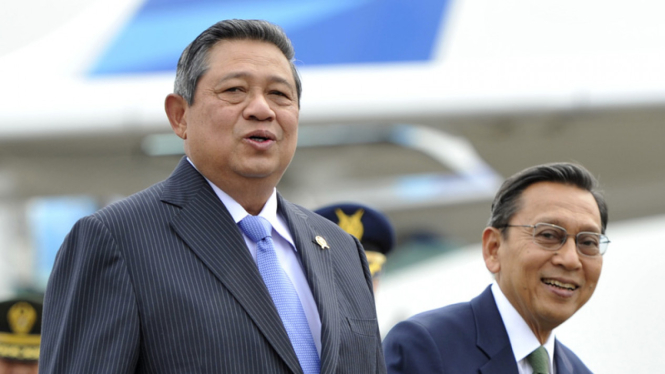 Presiden SBY Kembali Ke Indonesia
