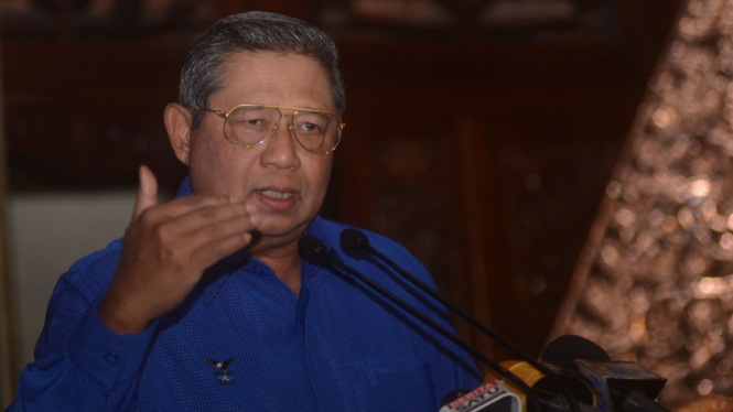 Ketua Majelis Tinggi Partai Demokrat Susilo Bambang Yudhoyono