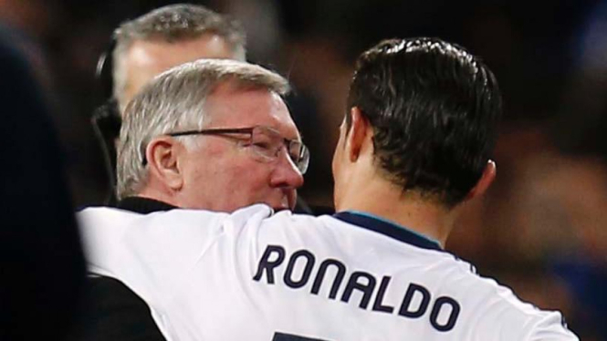 Sir Alex Ferguson dan Cristiano Ronaldo