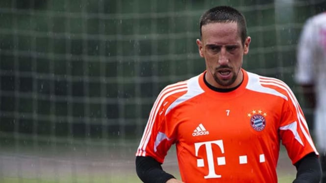 Gelandang Bayern Munich, Franck Ribery