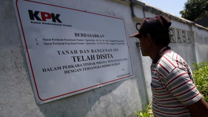 KPK menyita tanah dan bangunan