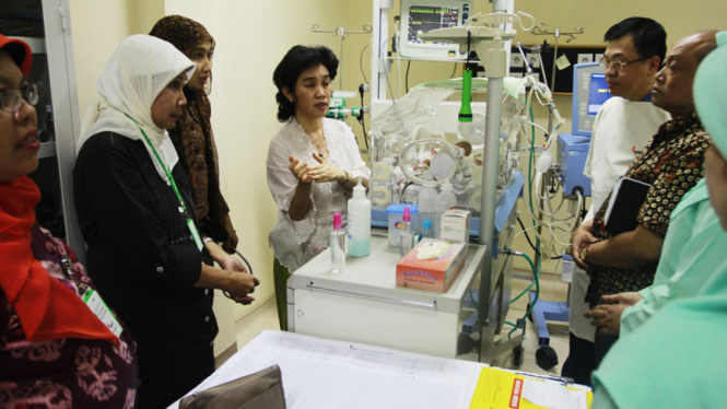 Dara Nur Anggraini Menjalani Perawatan di RS Tarakan