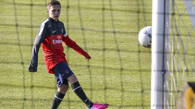 Brooklyn Beckham jalani latihan di PSG 