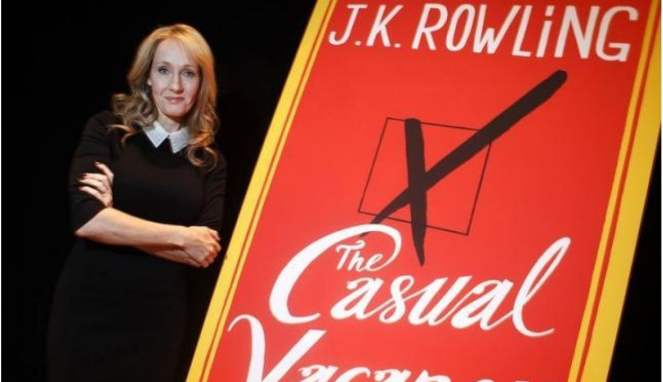 JK Rowling dan novel terbarunya, The Casual Vacancy