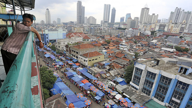 Penertiban PKL di Tanah Abang