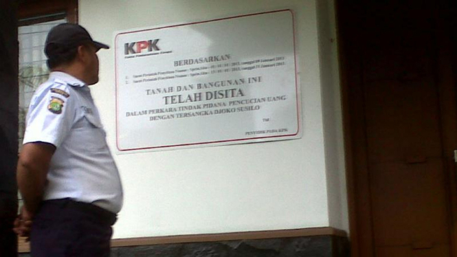 Rumah Djoko Susilo di Depok disita KPK