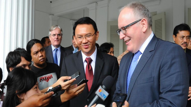 Wakil Gubernur DKI Jakarta terima kunjungan Menlu Belanda