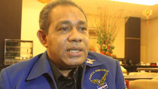 Ketua Harian Partai Demokrat Papua Carolus Bolly