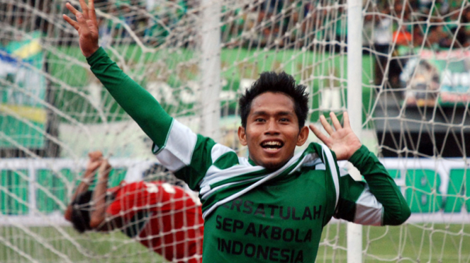 Andik Vermansyah saat Menjadi Pemain Perebaya.