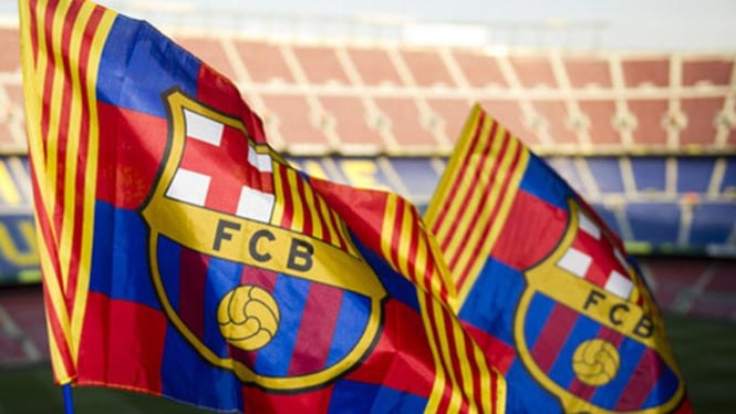 Bendera Barcelona.