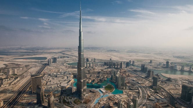 Burj Khalifa, Gedung yang ada di Dubai